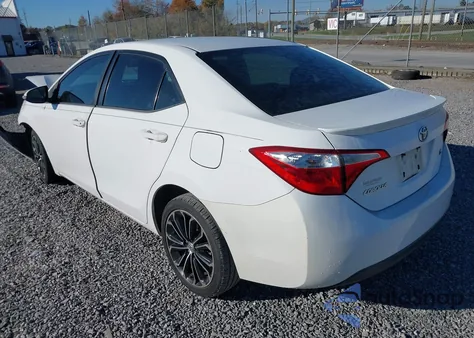 2015 Toyota Corolla S Plus z USA, uszkodzony, nr VIN 2T1BURHEXFC300659